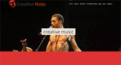 Desktop Screenshot of creativenaija.com